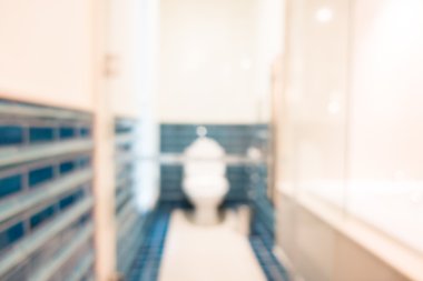 Soyut bulanıklık tuvalet