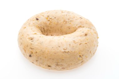 ekmek beyaz arkaplanda