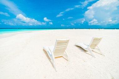 Güzel tropikal plaj 