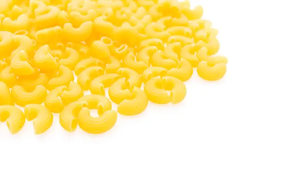 Gele droge pasta — Stockfoto