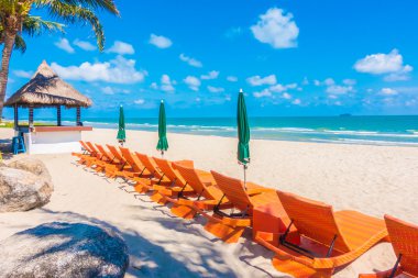 Güzel tropikal plaj 