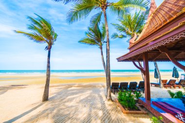 Güzel tropikal plaj 