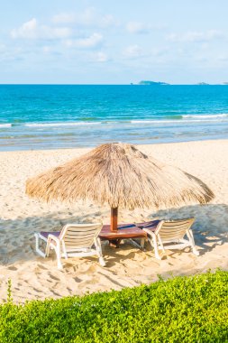 Güzel tropikal plaj 