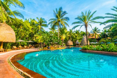 güzel bir Yüzme Havuzu