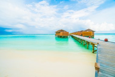 Güzel tropikal plaj 