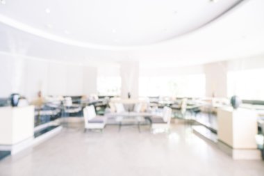 Otel lobisinde bulanıklık