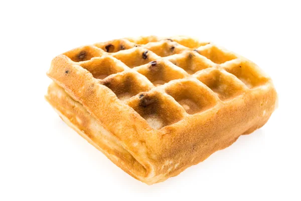 Waffelbäckerei zum Frühstück — Stockfoto