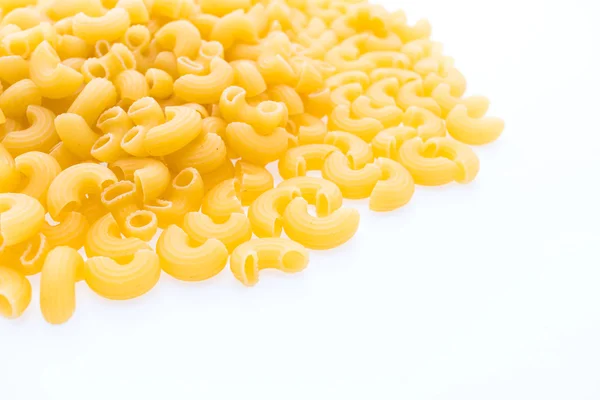 Żółty, suchy makaron — Zdjęcie stockowe