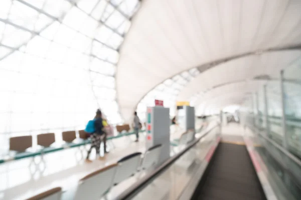 Abstract oskärpa flygplats terminal interiör — Stockfoto