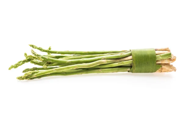 Verduras frescas de espárragos verdes — Foto de Stock