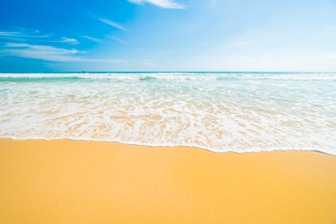 Güzel tropikal plaj 