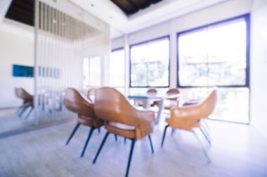 Soyut bulanıklık oturma odası