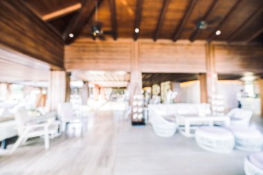 Otel lobisinde bulanıklık