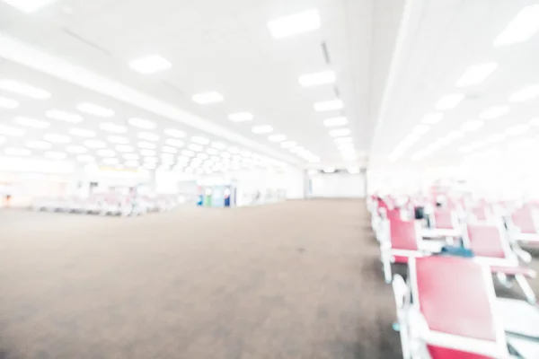 Інтер'єр терміналу аеропорту абстрактного розмивання — стокове фото