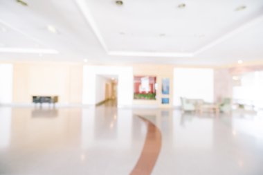 Otel lobisinde bulanıklık