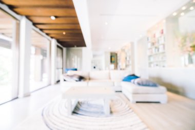 Soyut bulanıklık oturma odası