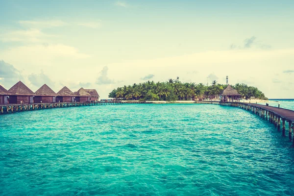 Tropikalne Wyspy Malediwy — Zdjęcie stockowe