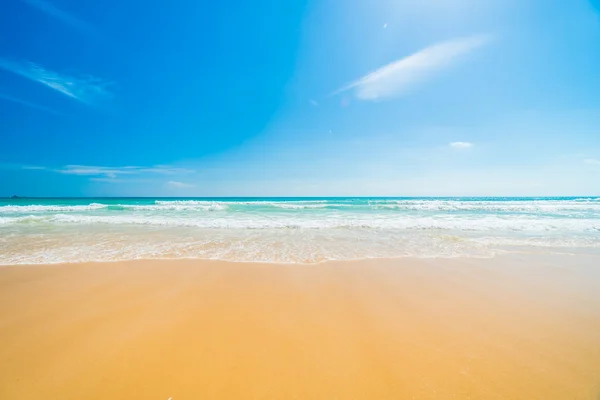 Strand og sjø – stockfoto