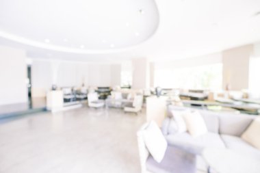 Otel lobisinde bulanıklık