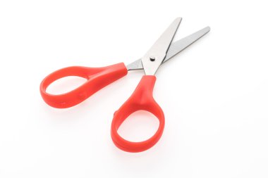 Plastik renkli makas