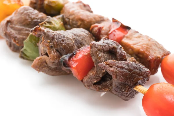 Grilled beef bbq stick — Stock Photo, Image