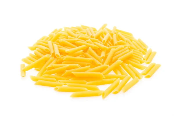 Gele droge pasta — Stockfoto