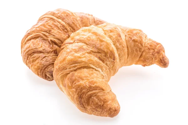 Pane croissant al burro francese e panetteria — Foto Stock