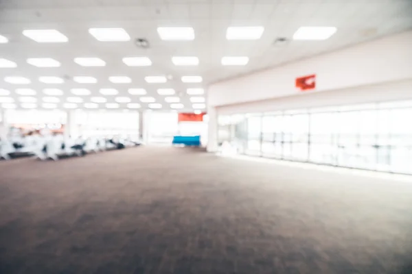 Abstrato borrão aeroporto terminal interior — Fotografia de Stock