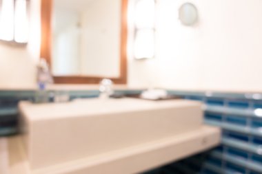 Soyut bulanıklık tuvalet