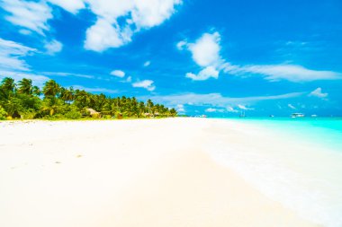 Güzel tropikal Maldivler resort