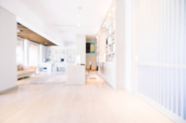 Soyut bulanıklık oturma odası