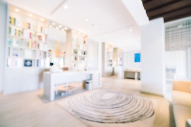 Soyut bulanıklık oturma odası