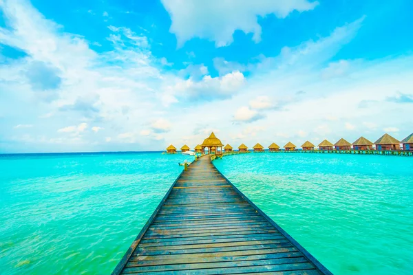 Vackra tropiska Maldives resort — Stockfoto