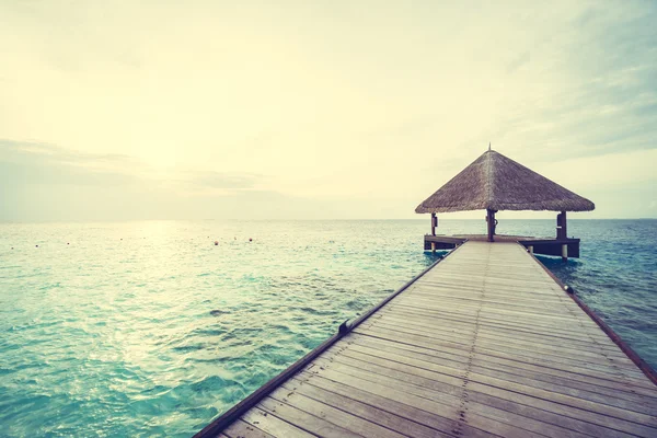 Güzel tropikal Maldivler resort
