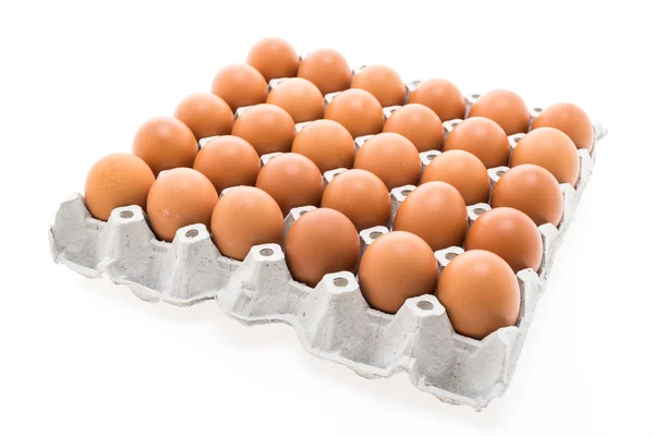 Eggs pack in box — Stock Photo, Image