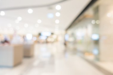 Soyut bulanık alışveriş merkezi 