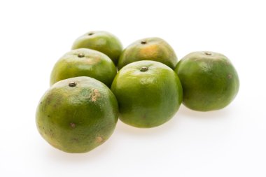 Portakal meyvesi izole