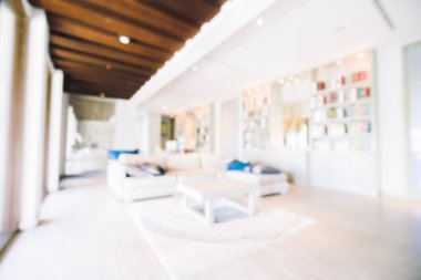 Soyut bulanıklık oturma odası