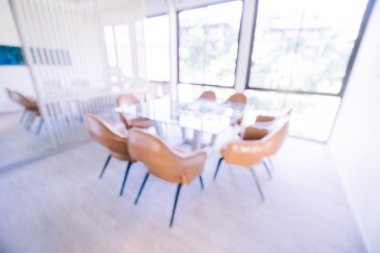 Soyut bulanıklık oturma odası