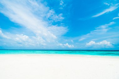 Güzel tropikal Maldivler resort