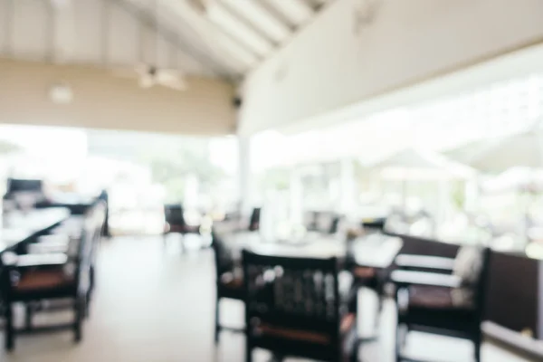 Abstrakt suddig restaurang interiör för bakgrund — Stockfoto