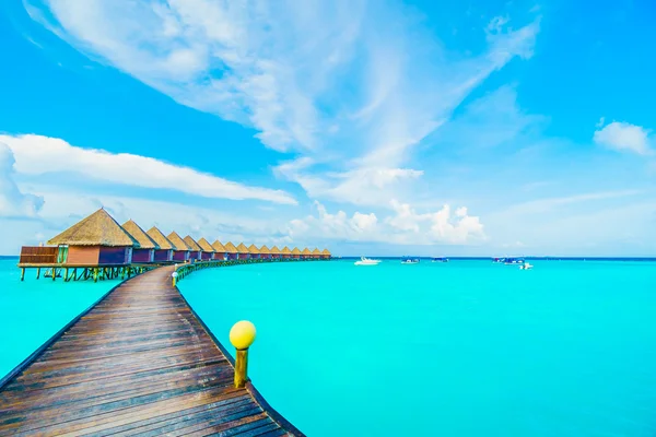 Mooie tropische Maldives resort — Stockfoto