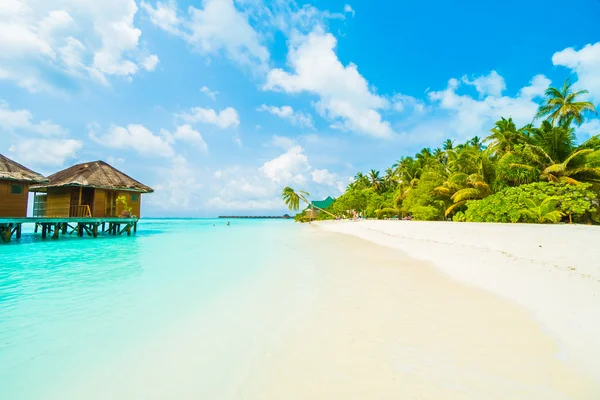 Mooie tropische Maldives resort — Stockfoto