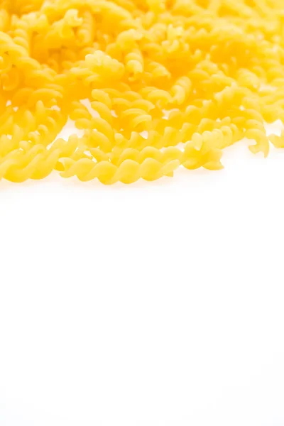 Yellow dry pasta — Stock Photo, Image