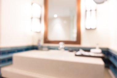 Soyut bulanıklık tuvalet