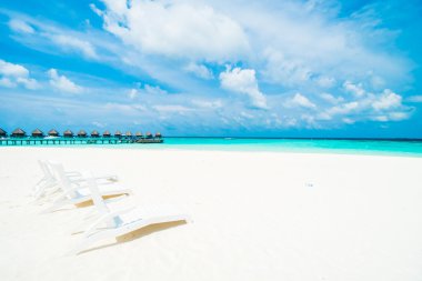Güzel tropikal Maldivler resort