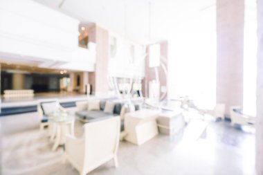 Otel lobisinde bulanıklık