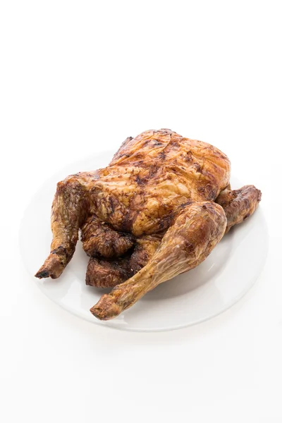 Жаркое и гриль куриное мясо — стоковое фото