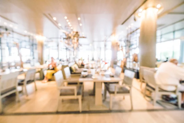 Desenfoque abstracto Hermoso interior de restaurante de lujo —  Fotos de Stock