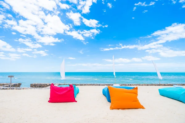 Outdoor chair pillow — Stock Photo, Image